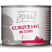 Kulinarischer Hirsch und Truthahn an frischen Cranberries