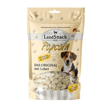 Snack Popcorn mit Leber