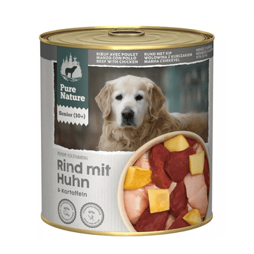 Dog Senior Rind Pur mit Kartoffeln
