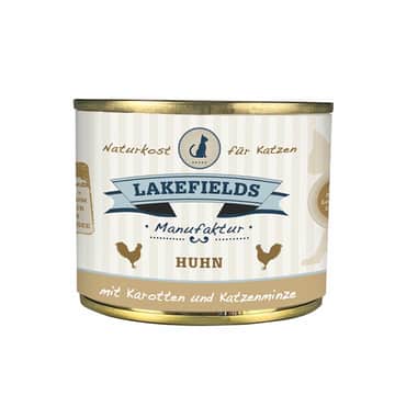 Cat Huhn mit Karotten & Katzenminze - Dose
