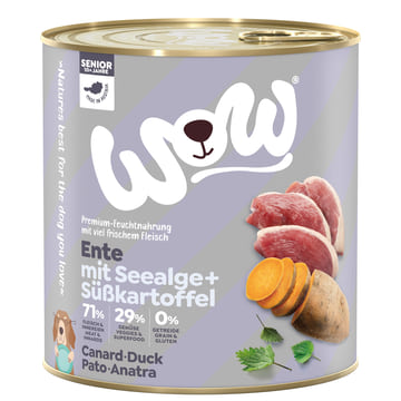 Senior, Ente mit Seealge und Süsskartoffel