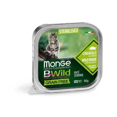 Cat Wet Grainfree Sterilised Sanglier