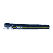 Tracking leash, black-yellow 15 mm / 6 m