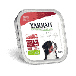 Bio Chunks mit Huhn und Rind - Schale