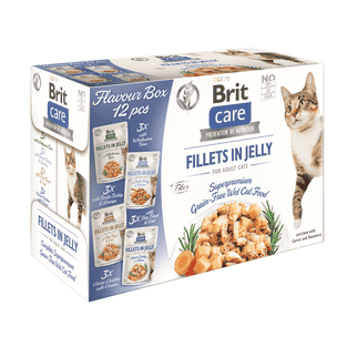 Care Cat Flavour box - Fillets in Jelly