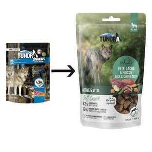 Snacks Active & Vital Ente, Lachs & Wild