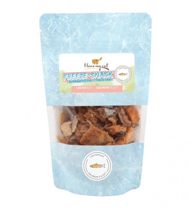 Freeze snack salmon fillet
