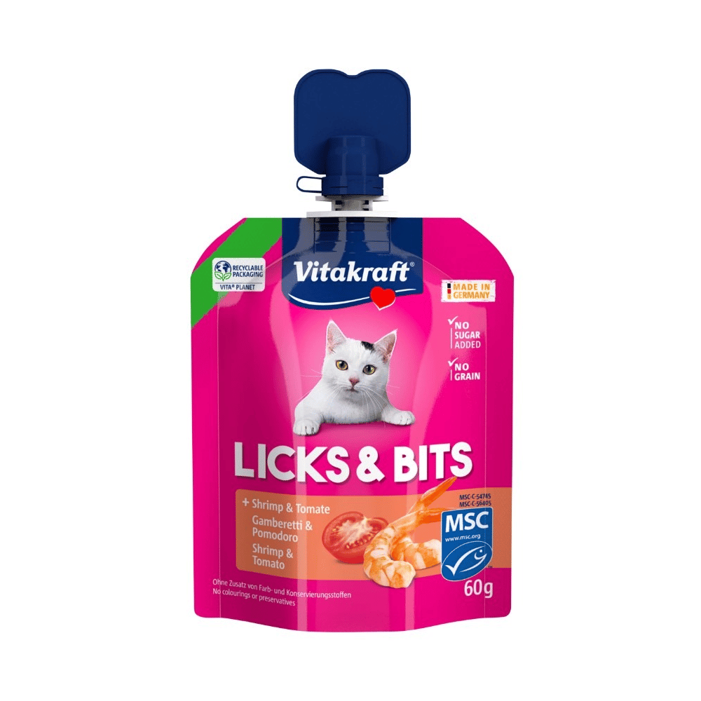 Licks & Bits Shrimp & Tomate
