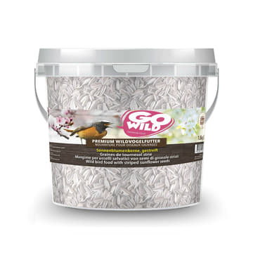 Premium Wildvogelfutter Sonnenblumenkerne gestreift