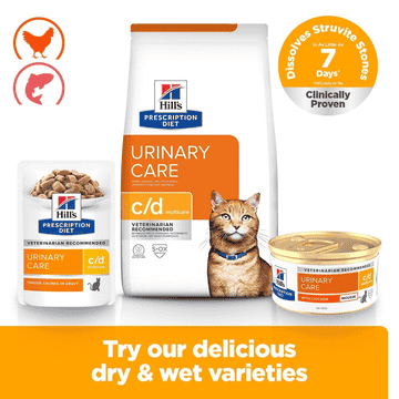 Feline c/d Multicare Urinary Care Chicken Mousse
