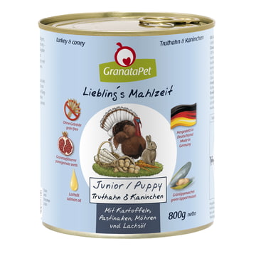 Liebling's Mahlzeit Truthahn & Kaninchen Junior