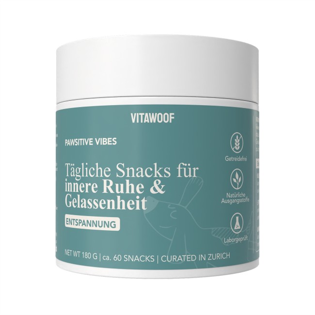 Pawsitive Vibes relaxation snack