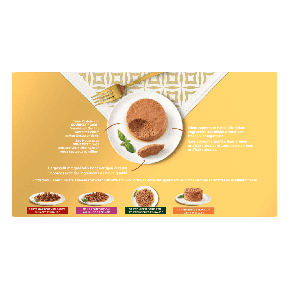 Gold - Mousse 48 x 85 g