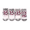 Dog socks with anti-slip tri, pink