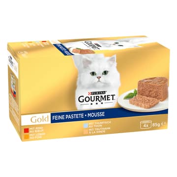 Gold Feine Pastete 4x85g
