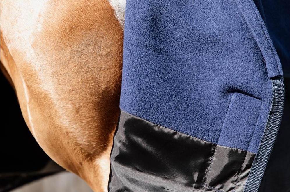Turnout rug all weather Quick dry fleece with neck section 150g