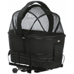 Bicycle basket for luggage carrier