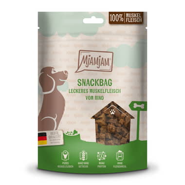 Dog Snackbag - leckeres Muskelfleisch vom Rind
