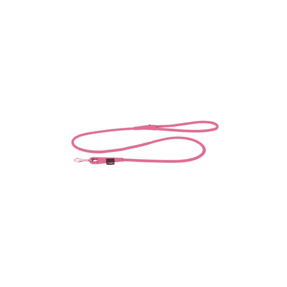 Round Classic leather leash S