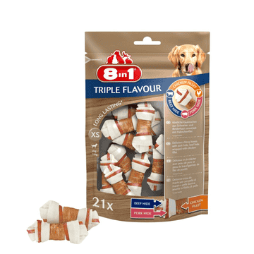 Triple Flavour Snacks en différentes tailles