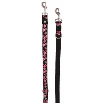 laisse Flower, rose S
