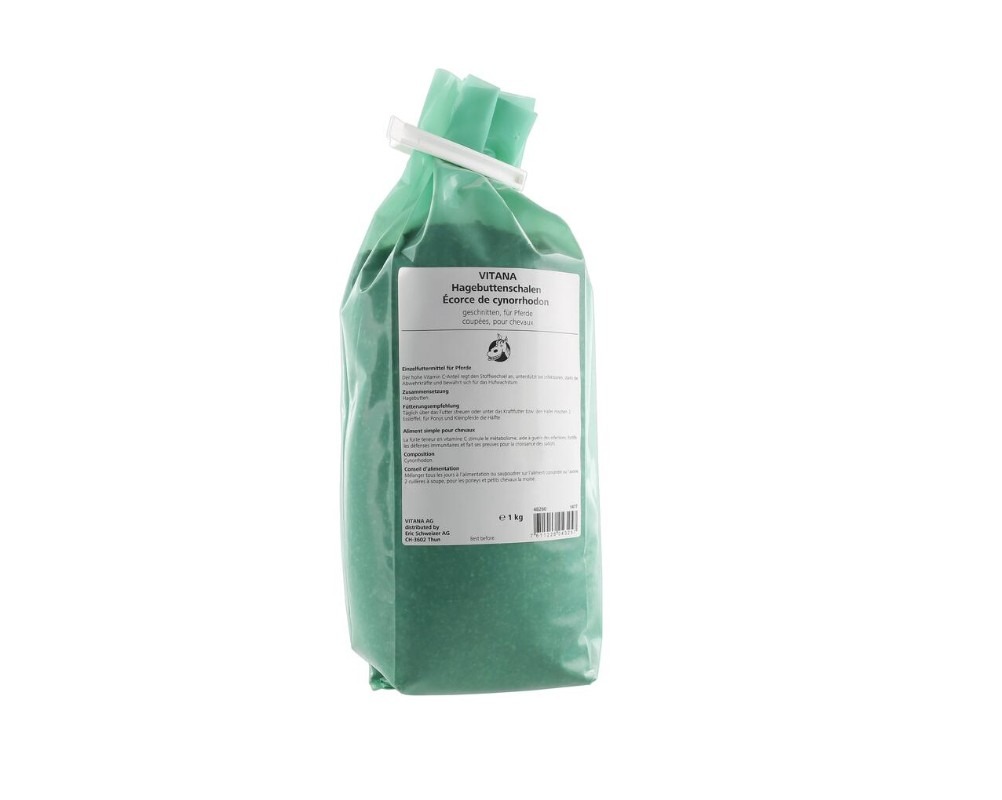 Rose hip peel powder for horses