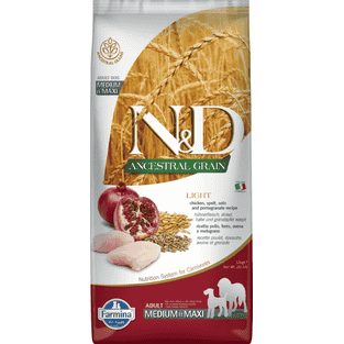 Canine Adult Light Medium/Maxi Huhn Granatapfel