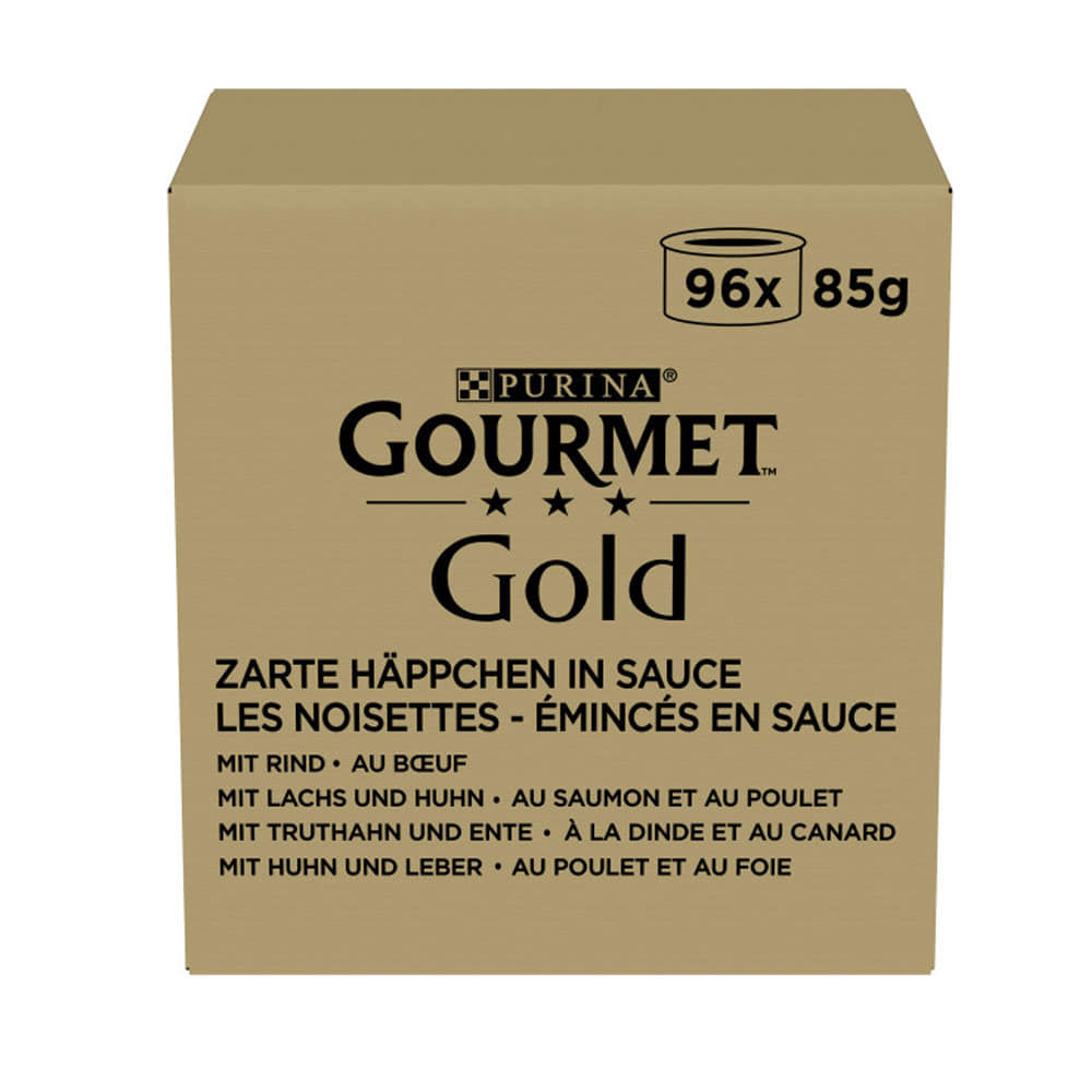 Gold Zarte Häppchen in Sauce 96 x 85 g