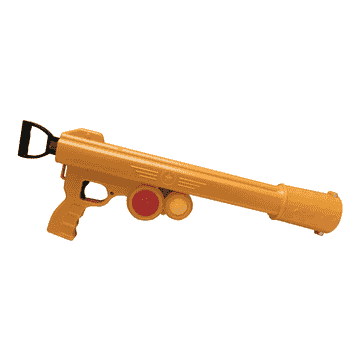 Ballkanone mit 2 Bällen