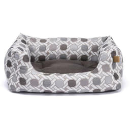 Lit pour chien Geometric, gris