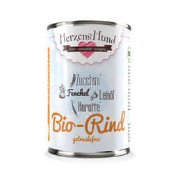 Bio-Rind mit Bio-Zucchini
