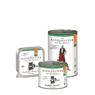 Katze Bio-Truthahn Sensitive Pâté