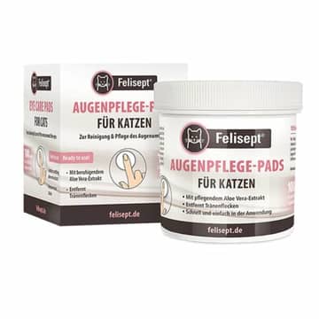 Augenpflege-Pads für Katzen