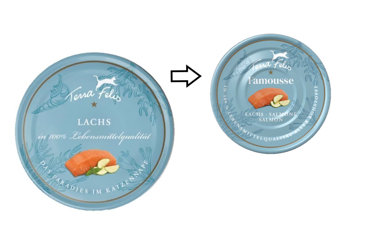 Famousse Katze getreidefrei Lachs