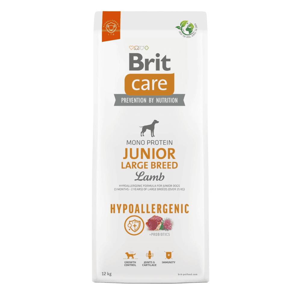Care Junior Dog - Large Breed - Lamb - Hypoallergenic