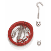 Leash with tension spring relief