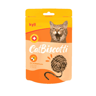 CatBiscotti mit Blütenpollen