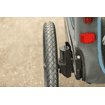 Remorque de vélo gris/bleu