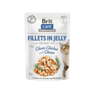 Care Cat - Fillets in Jelly Choice Chicken with Cheese