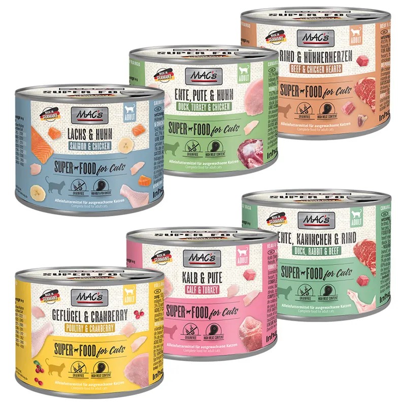 CAT Multipack "Bestseller" Boîtes 6x 200 g