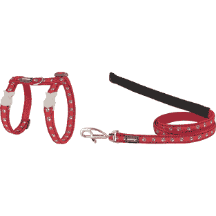 Geschirr & Leine für Katzen Design Desert Paws XS
