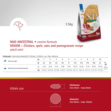 Canine Senior Mini Huhn Granatapfel