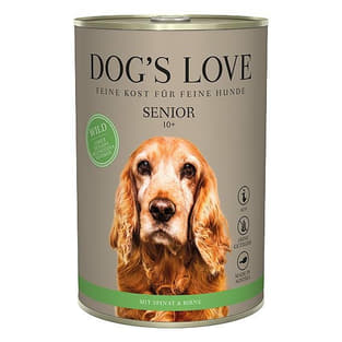 Senior 10+ Light Cerf, Epinards & Poire