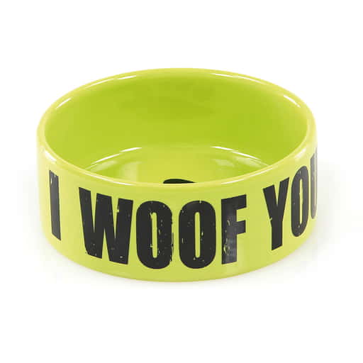 swisspet Keramiknapf, I woof you, S