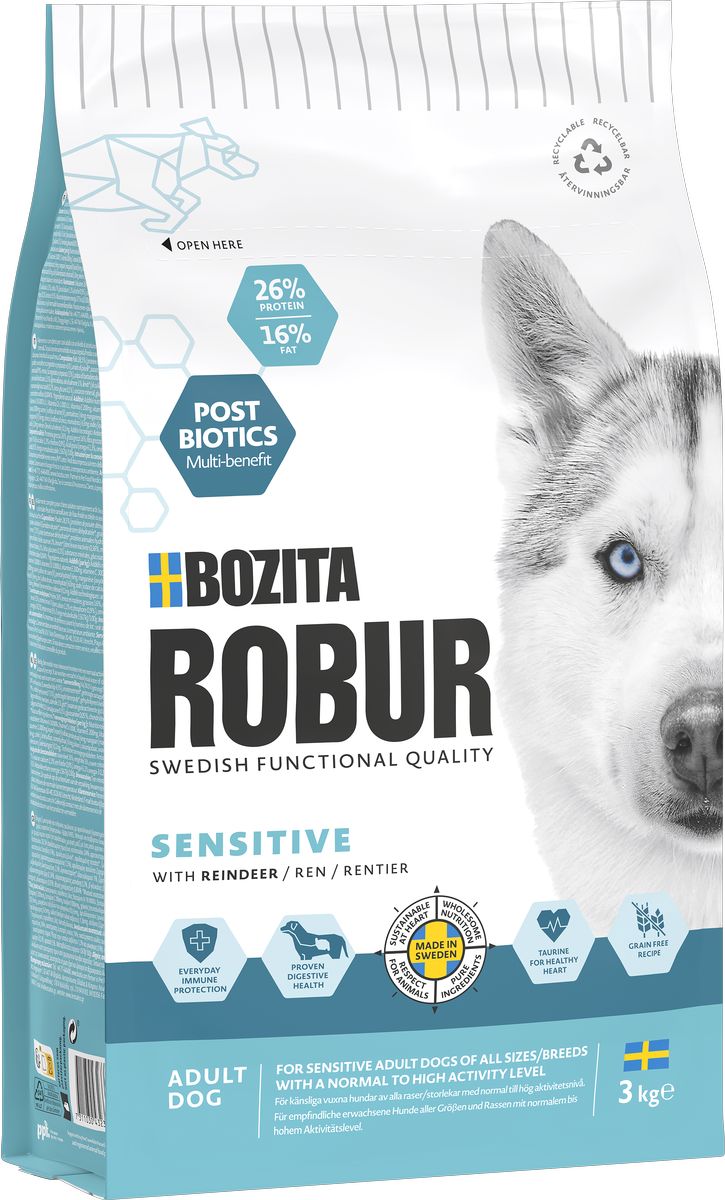 Dog Robur Sensitive Reindeer
