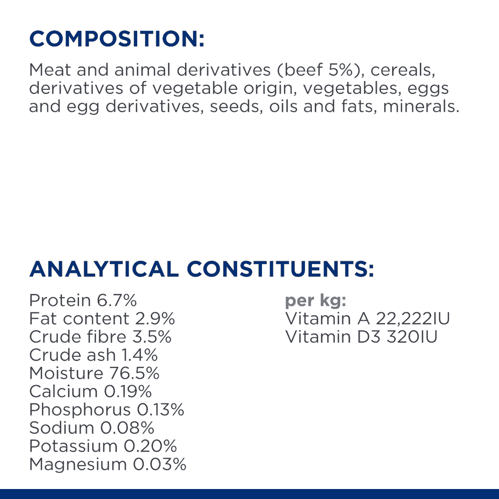 Canine Metabolic Weight loss & Maintenance Beef - Dose