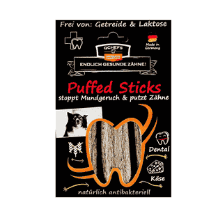 Puﬀed Sticks