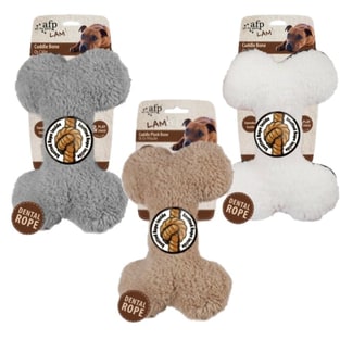 2 x Lambswool Knochen, assortiert