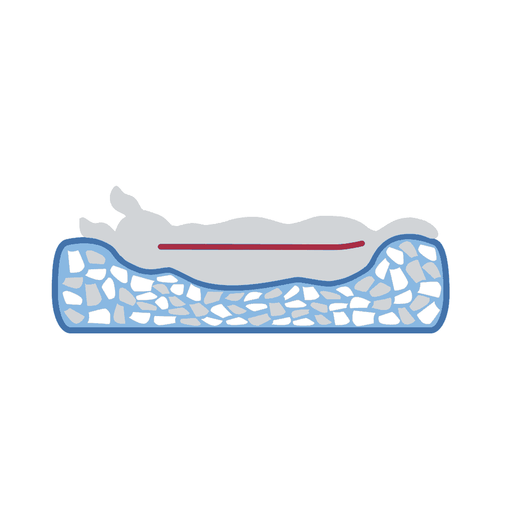 Vital bed Jonna creme