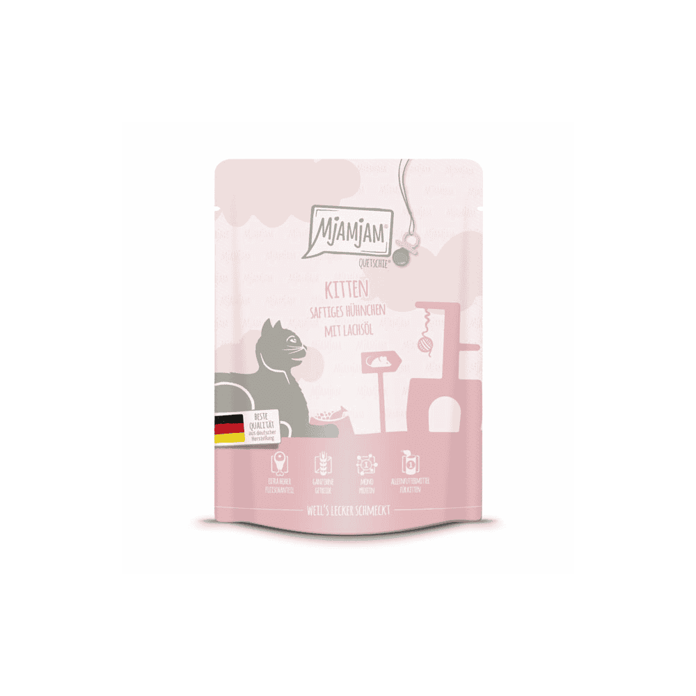 Kitten - Saftiges Hühnchen mit Lachsöl